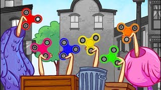 ВСЕМ ПО СПИННЕРУ trollface quest FIDGET SPINNER Смешное видео для детей KIDS CHILDREN