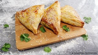 Иерусалимские бурекасы (пирожки) с брынзой и баклажаном. Рецепт Уриэля Штерна