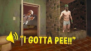 BATHROOM SURPRISE!  PUBG WTF Funny Daily Moments Highlights