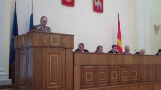 Реформа местного самоуправления в Челябинской области, В.А.Воропанов. 09.11.2016