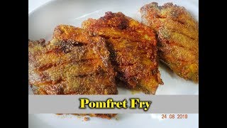 Pomfret Fish Fry || पापलेट फ्राई || Classicraft Foods