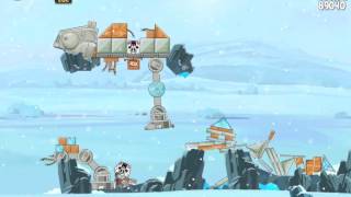 Angry Birds Star Wars 3-13 Hoth 3-Star Walkthrough