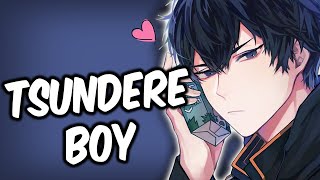 ASMR Tsundere Boy Asks You Out! Roleplay
