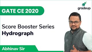 Hydrograph | GATE CE 2020 | Hydrology |Score Booster Series| Gradeup