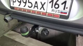 ВАЗ 2110 установка фаркопа & самостоятельный монтаж фаркопа
