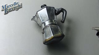 How to draw a Moka pot 3D - Time Lapse Drawing