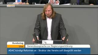 Bundestag - Aussprache zur Regierungserklärung (Teil1) am 29.01.2014