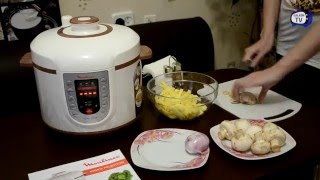 Жареный картофель в мультиварке скороварке MOULINEX CE501132