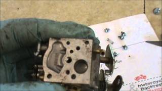 How to clean a carburetor Part 1
