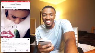 CUCUMBER CHALLENGE (I THINK IM IN LOVE)??REACTION