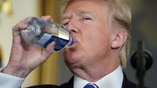 Trump's "water bottle" moment