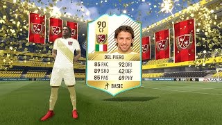 I PACKED A LEGEND! - #FIFA17 Del Piero Squad Builder Challenge (FIFA 17 Ultimate Team)
