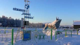 Оймякон — полюс холода, одно из самых суровых мест на земле, где постоянно живут и работают люди