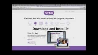 How to get viber for mac,windows!!