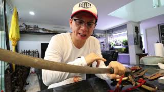Unboxing Mandau Kuno..Luar Biasa Indah..!