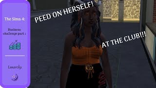 She PEED ON HERSELF...AT THE CLUB??? ||| Business Legacy Challenge ||| The Sims 4