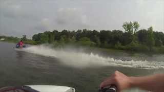 Urban Sled'n - 4th of July Watercrossing on Cass Lake