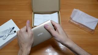 Распаковка POWER BANK VINSIC VSPB211 ЗОЛОТОЙ. Обзор.