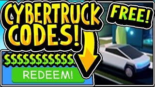 "ALL NEW JAILBREAK CYBERTRUCK UPDATE CODES 2020!!" ? Jailbreak [TESLA CYBERTRUCK] Update (Roblox)