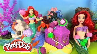 Pâte à Modeler Play Doh Ariel Bijoux La Petite Sirène The Little Mermaid