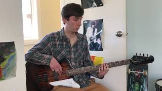 Lil Peep & XXXTENTACION - Falling Down (Bass Cover)(TABS)