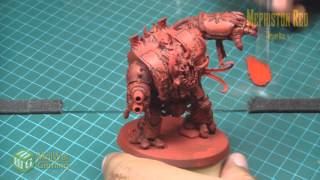 Dark Vengeance: Painting a Chaos HellBrute Tutorial - Part 1/3