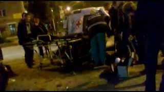 29.09.12. Авария на перекрестке Ленина-Юбилейная в Белово