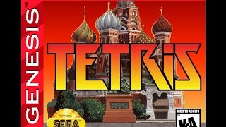Tetris Sega Mega Drive Gameplay