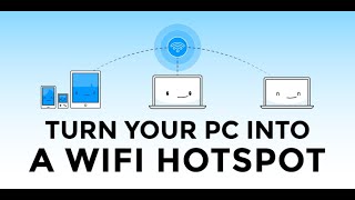 How to make my pc to wifi hotspot #ONE_CLICK