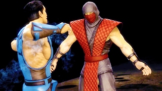 Mortal Kombat 9 - All Fatalities & X-Rays on Ermac MK1 Costume 4K Ultra HD Gameplay Mods