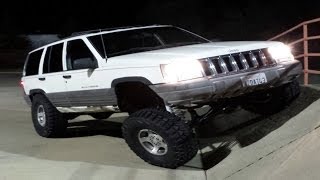 Jeep Grand Cherokee 4x4 Project ZJ Part 9 Iron Rock Offroad Long Arm Kit Review IRO OTK BPE