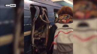 18+ Взрыв в метро Санкт Петербурга – видео с места трагедии