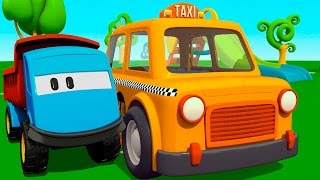 Мультфильм конструктор Грузовичок Лева: мультики про машинки: ТАКСИ