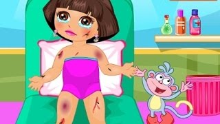 كرتون دورا وموزو ( اصابة دورا وموزو ) العاب كرتون للاطفال 2015