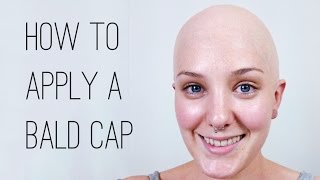 How to Apply and Paint a Plastic Bald Cap