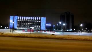 Администрация Ижевска в новогоднюю ночь 31.12.16 "Я Люблю Ижевск!"
