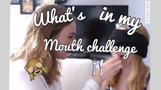 What's in my mouth challenge w/ Eva | JeSuisMoi ♡