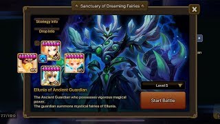 Sanctuary of Dreaming Fairies Level 5 Fast Light Team (Rune Showcase) - Summoners War