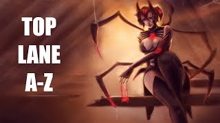 SHRED ALL TOP LANERS!!! [Top Lane A-Z: Elise] (League of Legends)