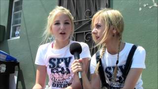 HTZ talks Roller Derby with Allisyn Ashley Arm and Audrey Whitby at the SFV Roller Derby Fundraiser!