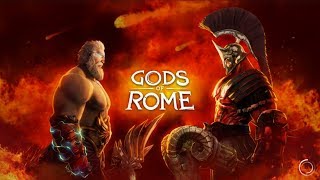 Gods of Rome Боги Арены Gameplay Обзор Первый взгляд Летсплей (Android,APK,iOS) Обучение первые бои