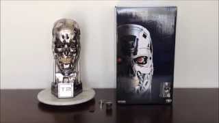 Sideshow Collectibles T-800 Endoskeleton Life Size Bust Combat Edition Review
