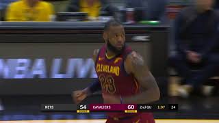 Cavs' LeBron James Drops 31/12/11 vs. Nets, Averages Triple-Double in February