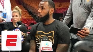 LeBron James reveals he and Dwyane Wade don't talk about time together on Cavaliers | ESPN