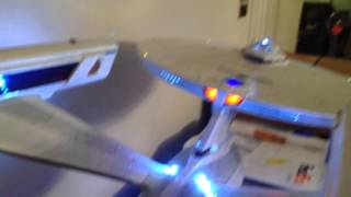 1/350 Scale Star Trek Starship Enterprise NCC-1701 Refit (Polar Lights) - Lighted