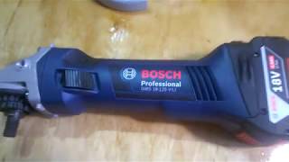 Болгарка Bosch GWS 18-125 V-LI Professional 060193A30B акумуляторна