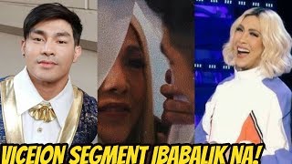 Vice Ganda Ion Perez BALIK SEGMENT NA SA ITS SHOWTIME! ViceIon UPDATE!