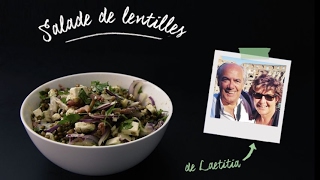 La salade de lentilles de Laetitia