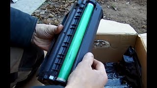 Пиролиз лазерных картриджей (эксперимент №38)