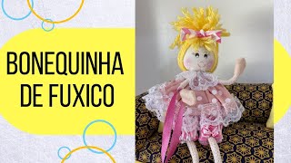 BONEQUINHA DE FUXICO LINDA E FÁCIL